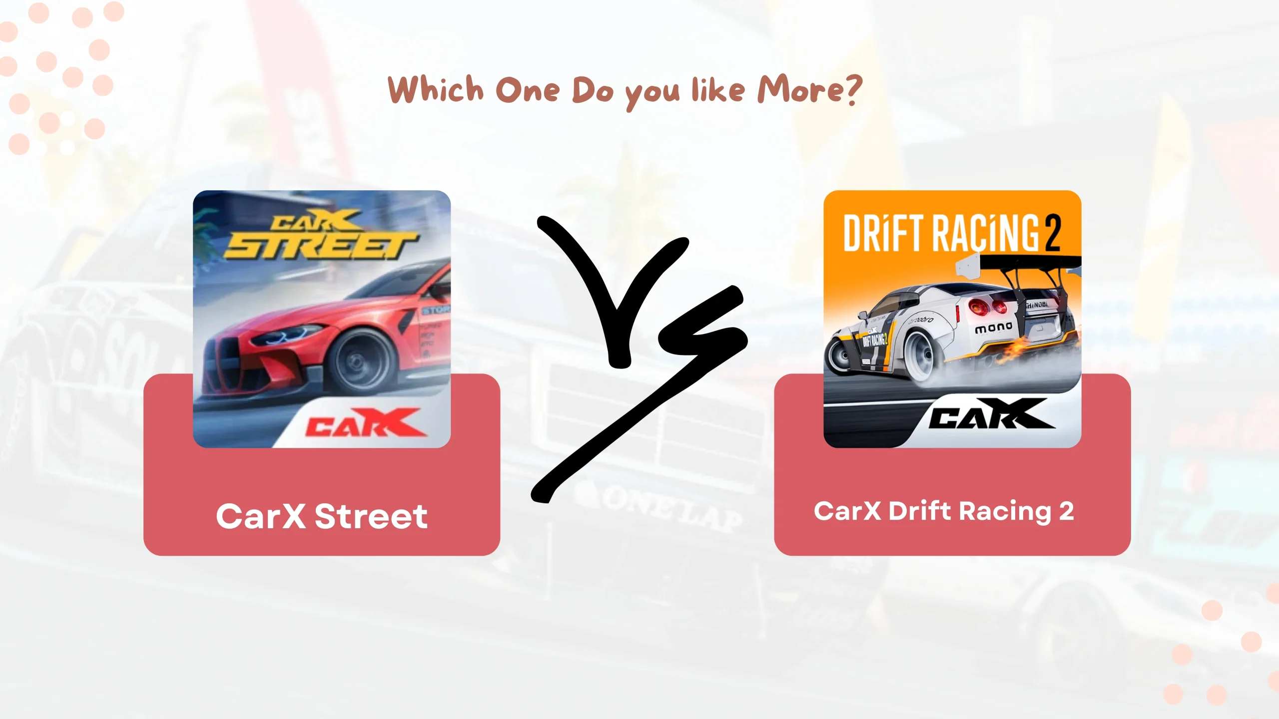 CarX Drift Racing 2 and CarX Street Mod APK