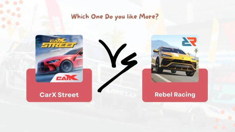 CarX Street Mod APK and rebel Racing