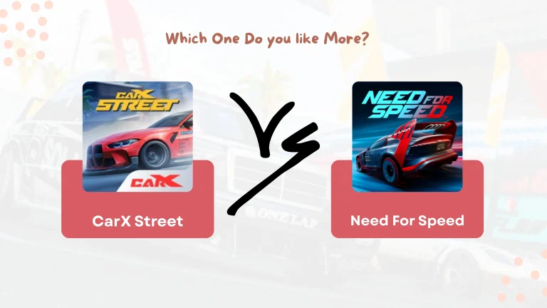 Need for Speed vs CarX Street Mod APK