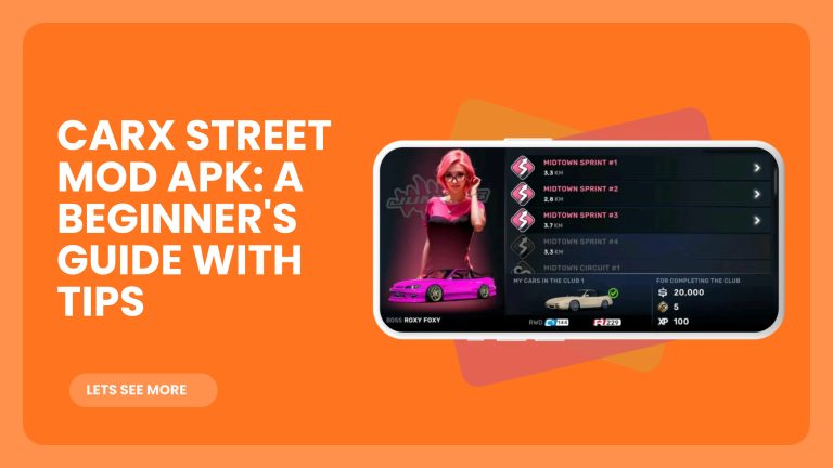 CarX Street Mod APK A Beginner's Guide with Tips